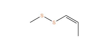 Methyl cis-1-propenyl disulfide